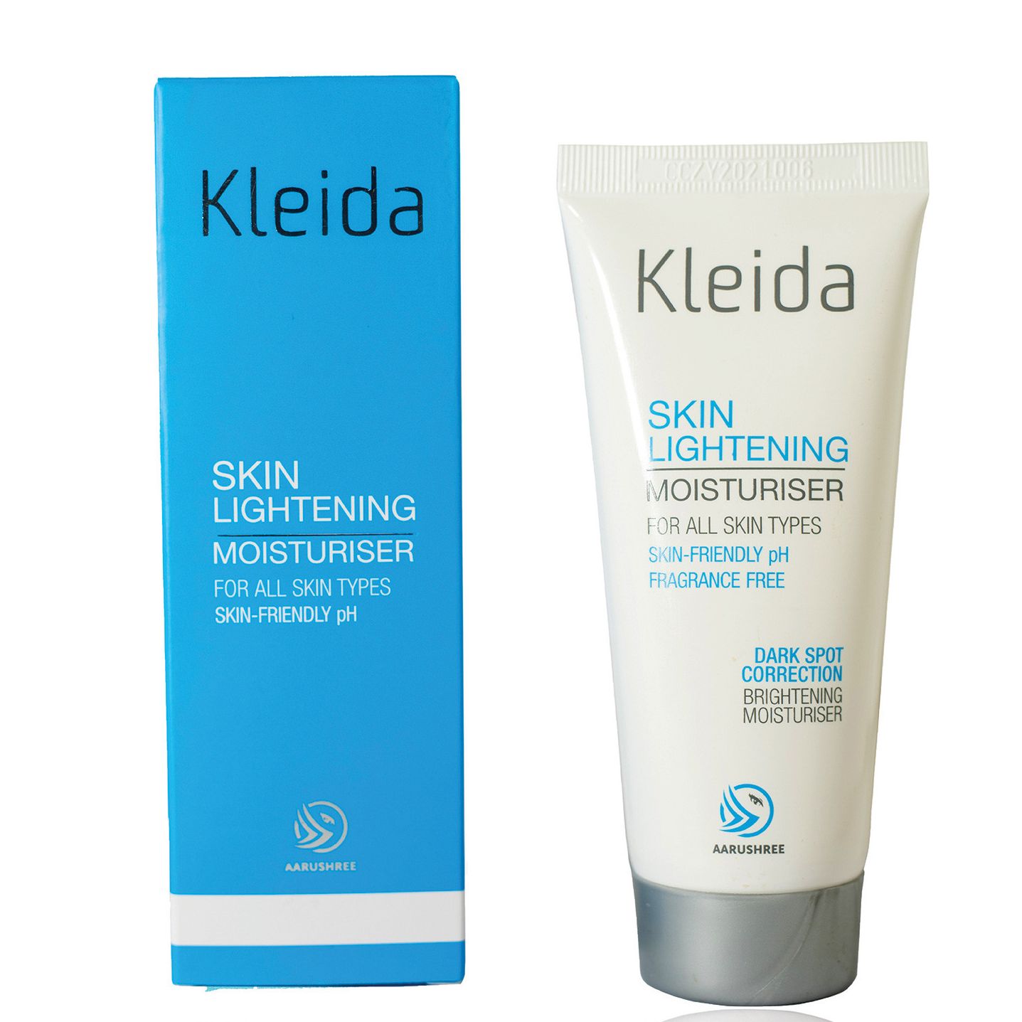 Kleida Skin Lightening Moisturizer 100G tube for pigmentation and dark spots