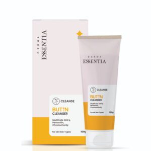 Butin Cleanser 100g tube with natural fruit AHA extracts for brightening